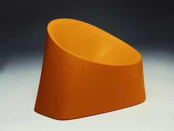 VAL - Garden plastic easy chair by La Manufacture - view 2